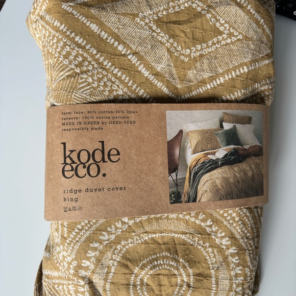 Kode Eco Ridge Duvet Cover - Picture 4 of 5